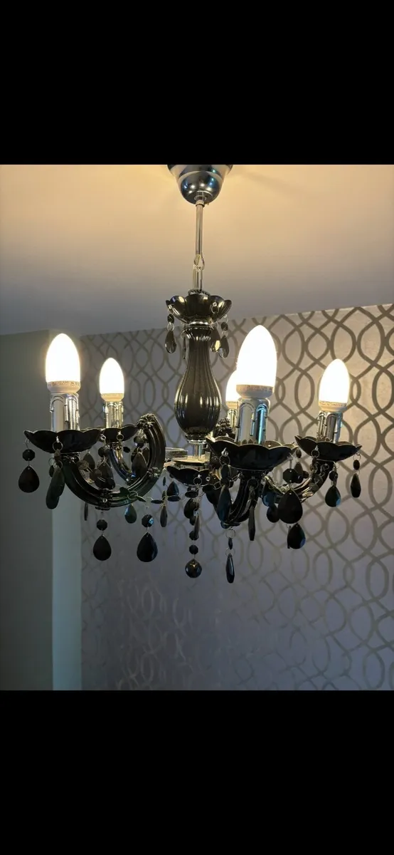Chandelier and wall clock (Free) - Image 3