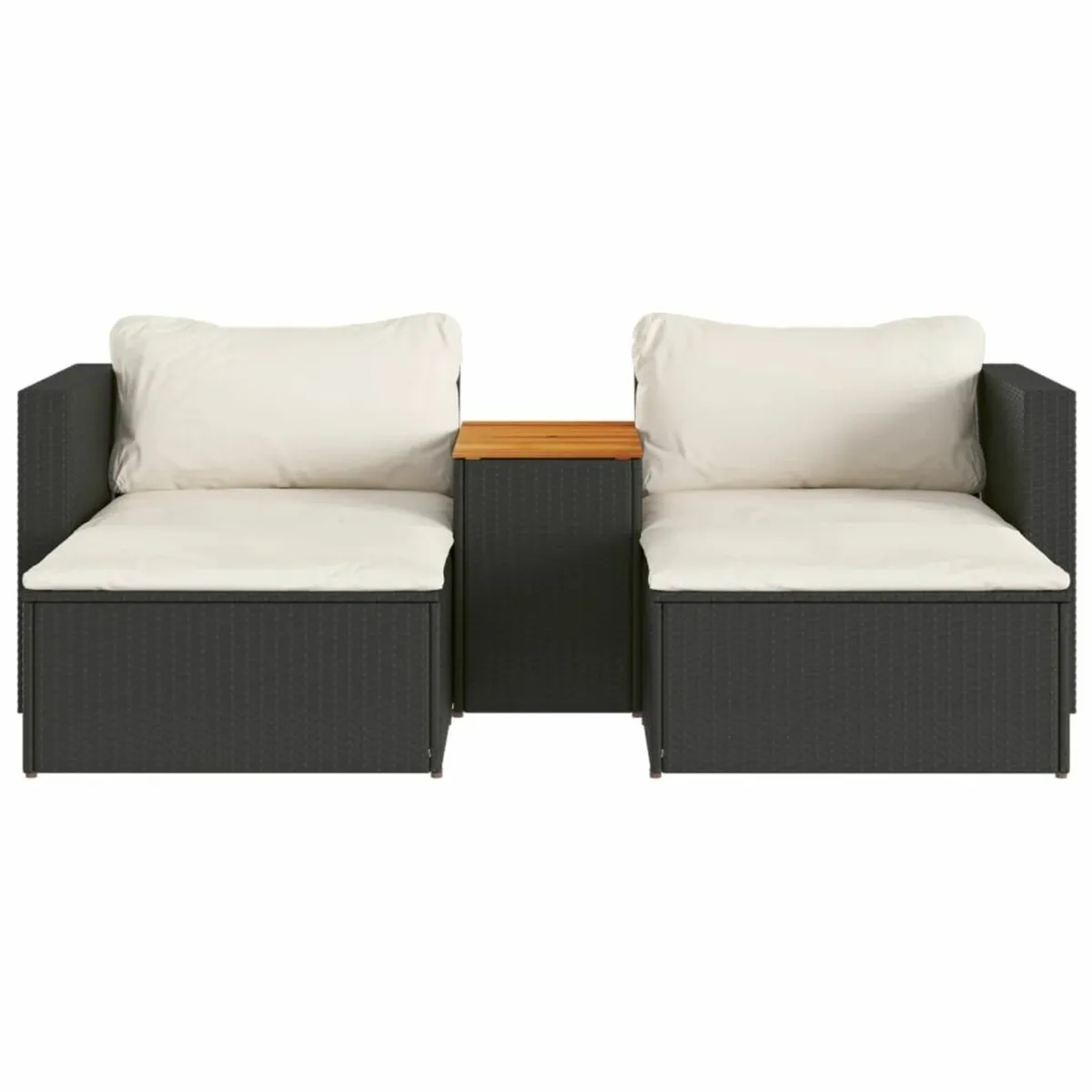 [Free P&P] New Garden Poly Rattan Sun Loungers - Image 3