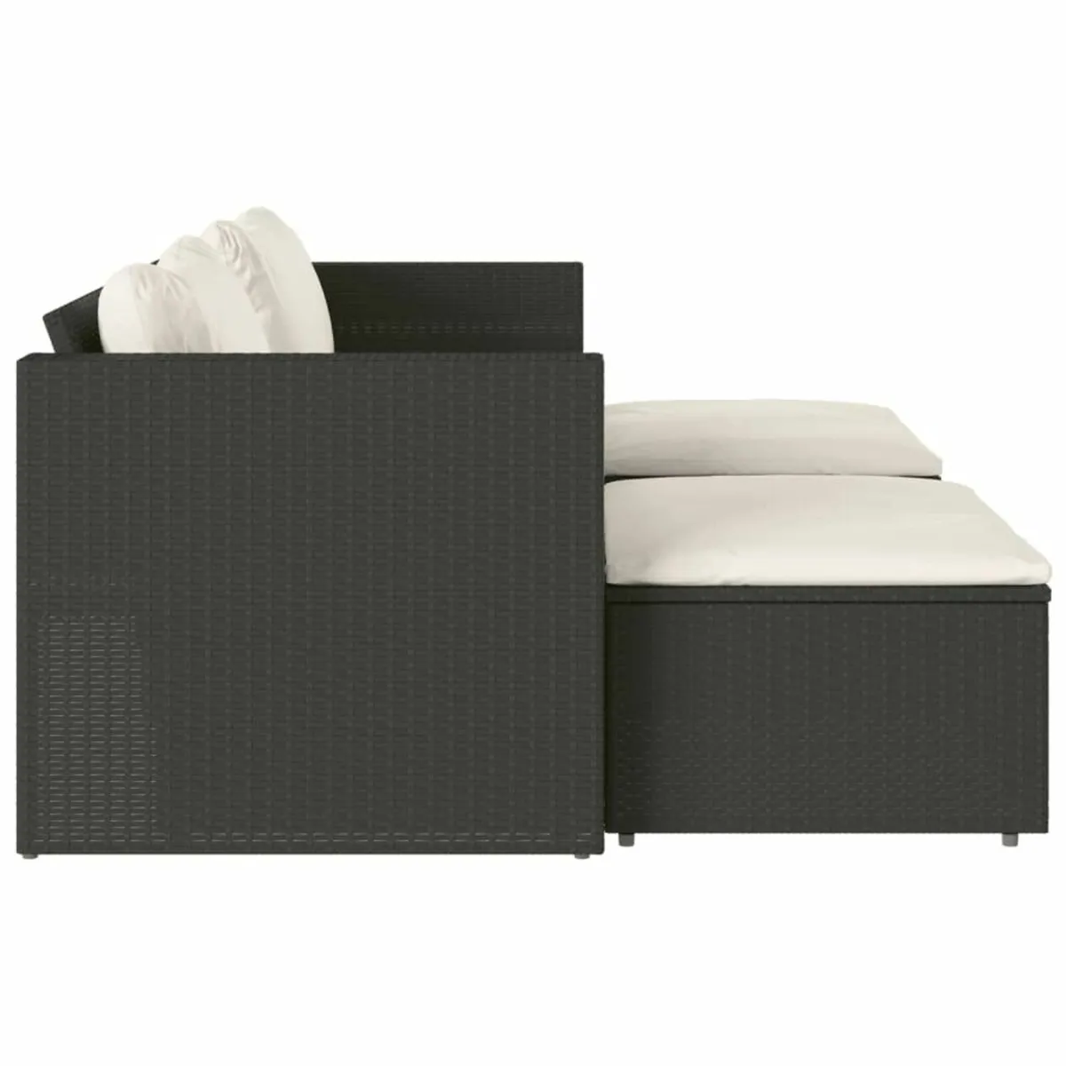 [Free P&P] New Garden Poly Rattan Sun Loungers - Image 4