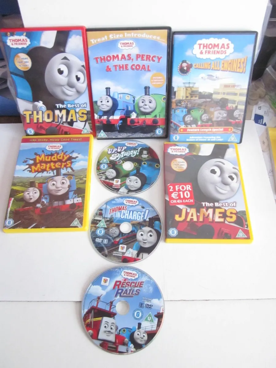 Thomas the Tank Engine 8 DVD's - Image 1