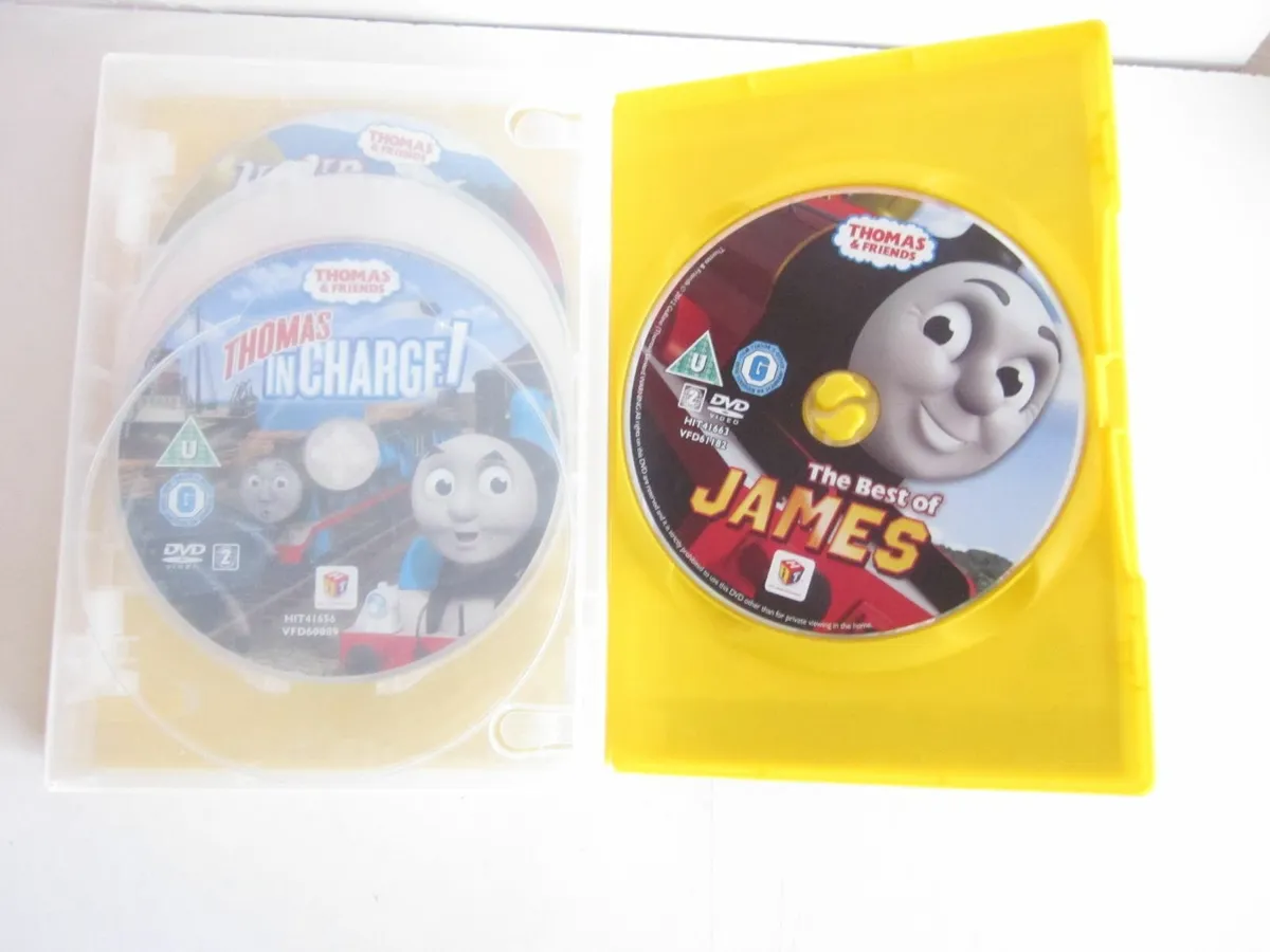 Thomas the Tank Engine 8 DVD's - Image 2