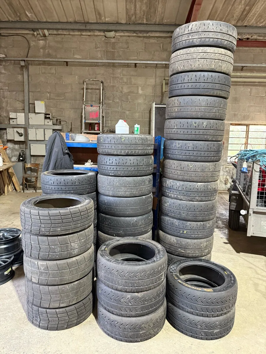 15” Rally’s tyres and wheels - Image 1