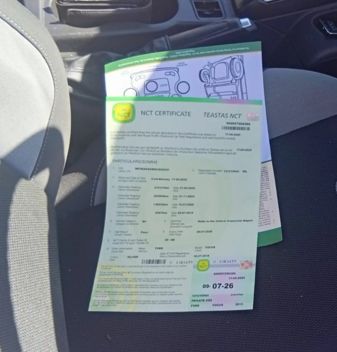 Ford Focus 1.6tdci, brand new NCT today, Warranty - Image 3