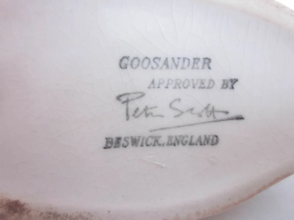 Beswick  Duck Goosander Peter Scott Series - Image 3