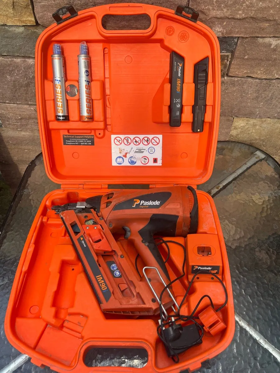 Paslode 1st fix nail gun IM90i - Image 4