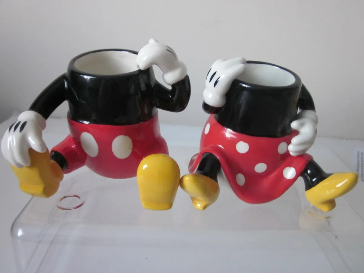 Disney Mickey/Minnie Egg Cup Set - Image 1