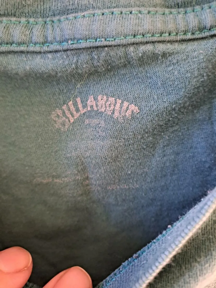 Free Billabong Tee shirt size S green - Image 2