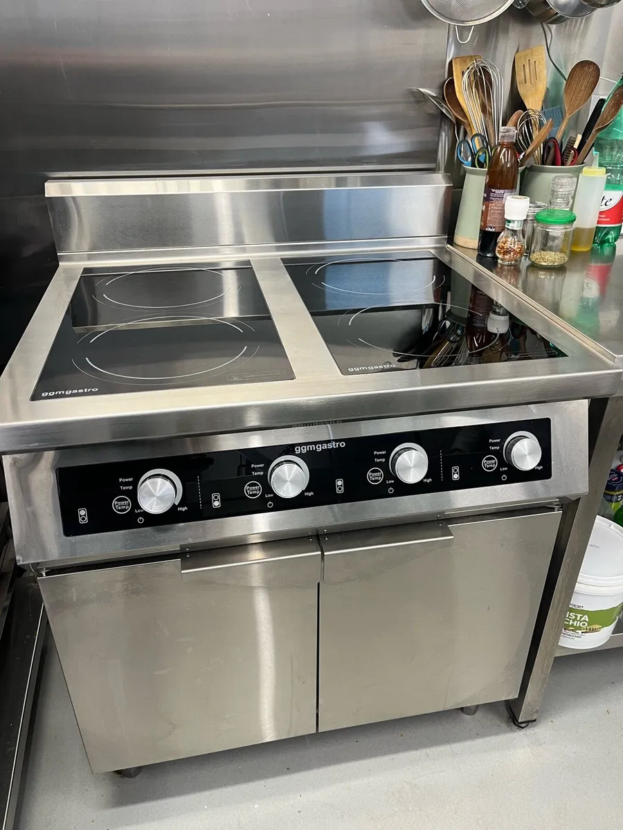 Induction hob 20 kW - 4 hobs