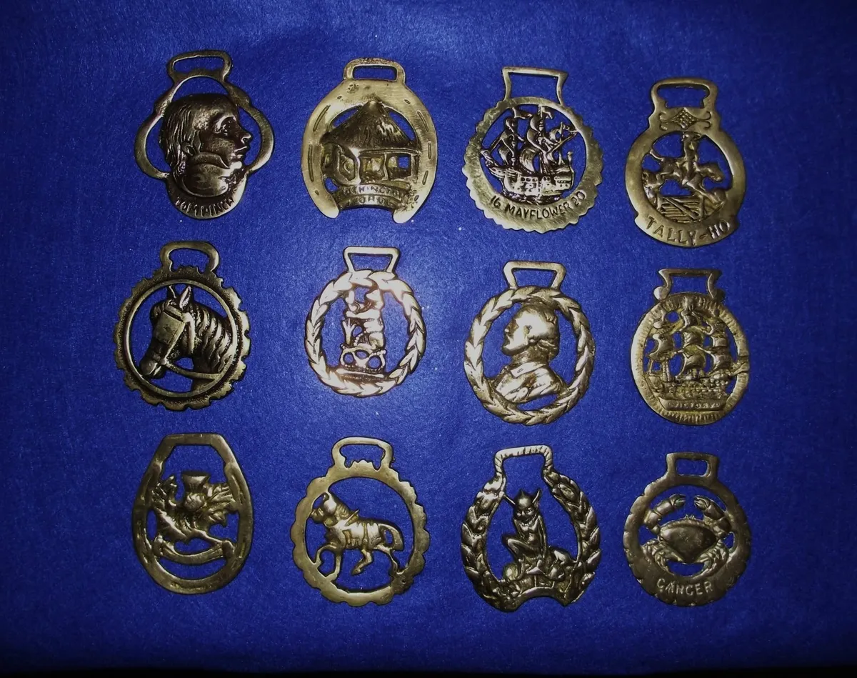 Horse Brass X 12 - Image 1