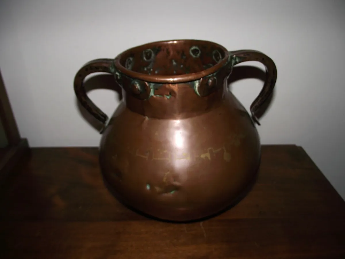 Antique Copper Jug - Image 3