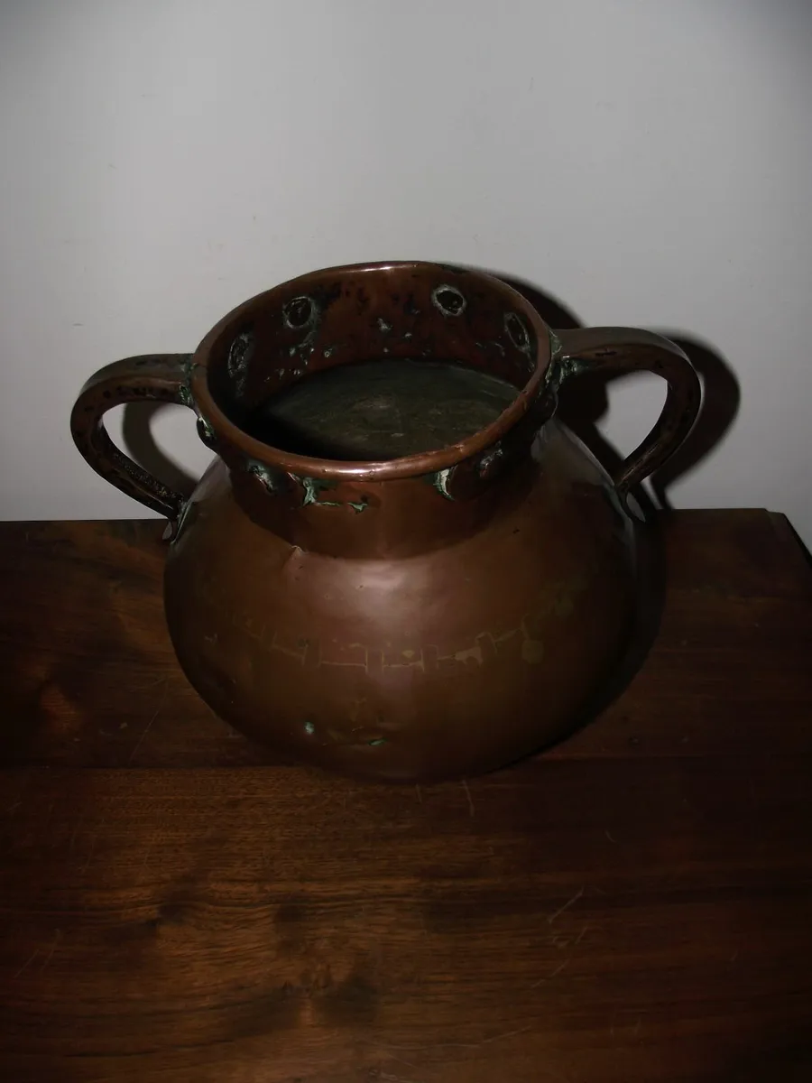 Antique Copper Jug - Image 4