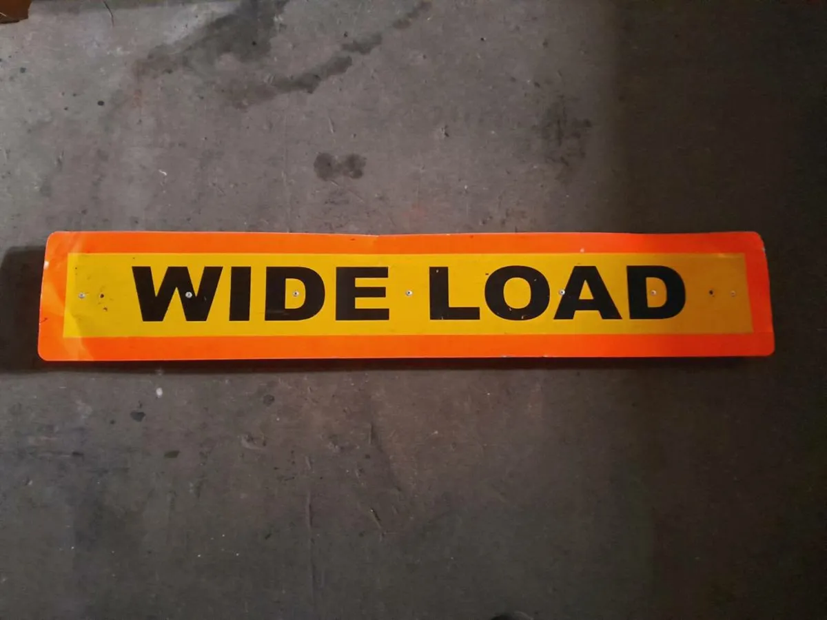 Aluminium reflective sign - Image 1