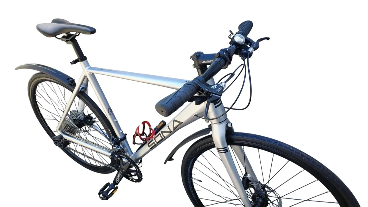 New Sona Flat Bar Road Bike Disc Brakes - Image 2