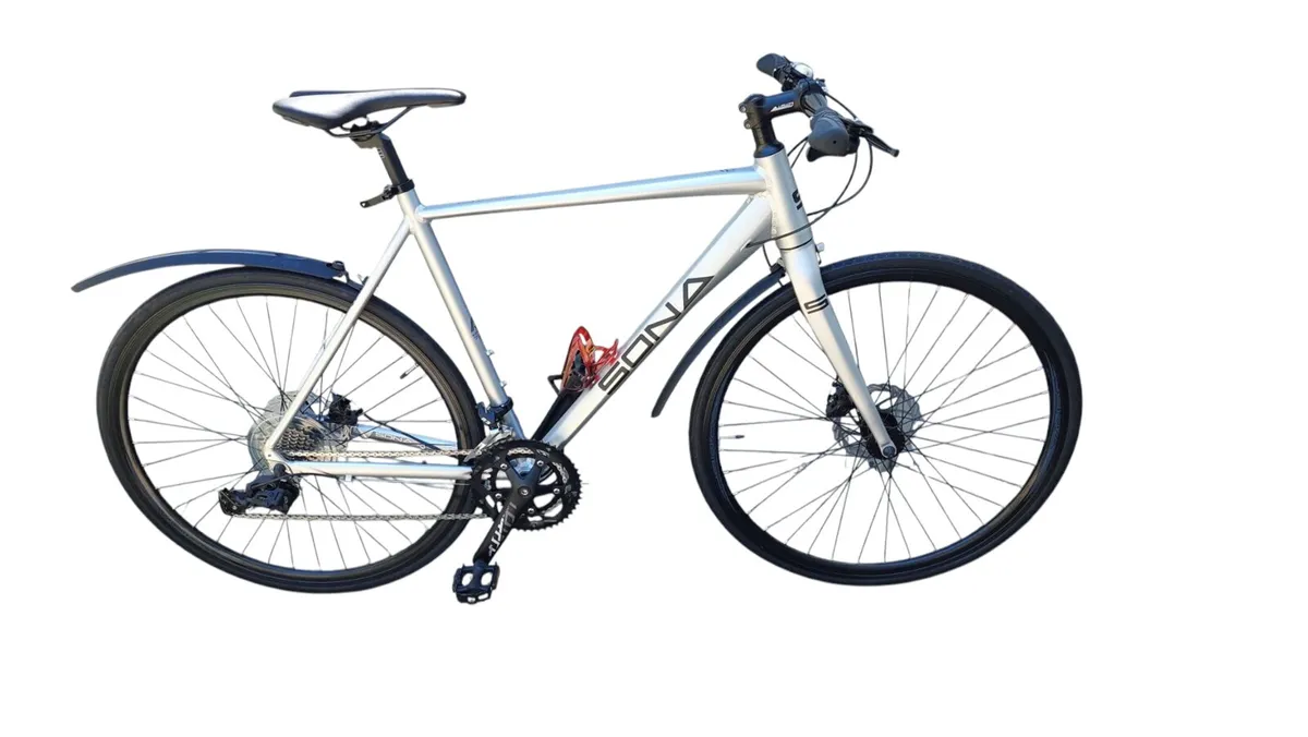 New Sona Flat Bar Road Bike Disc Brakes - Image 3