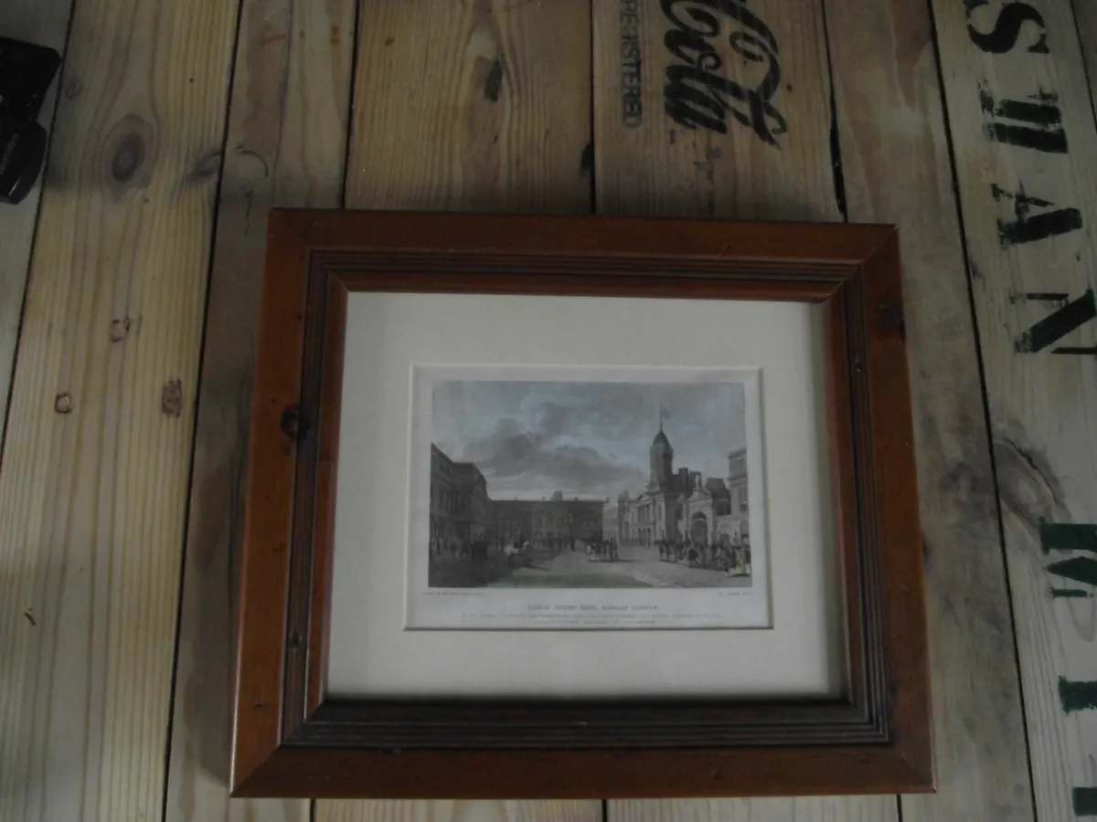 Dublin Castle lithograph - Image 2