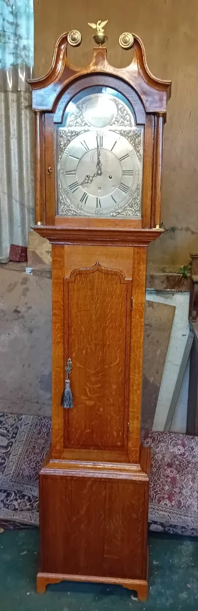 Antique Grandfather Clock - Image 2