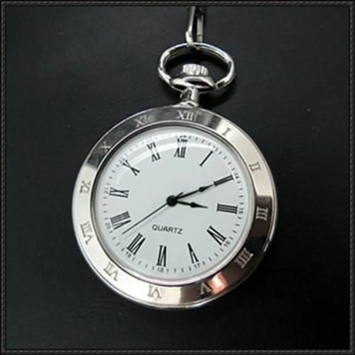 Large display pocket watch and chain, Free Post - Image 1
