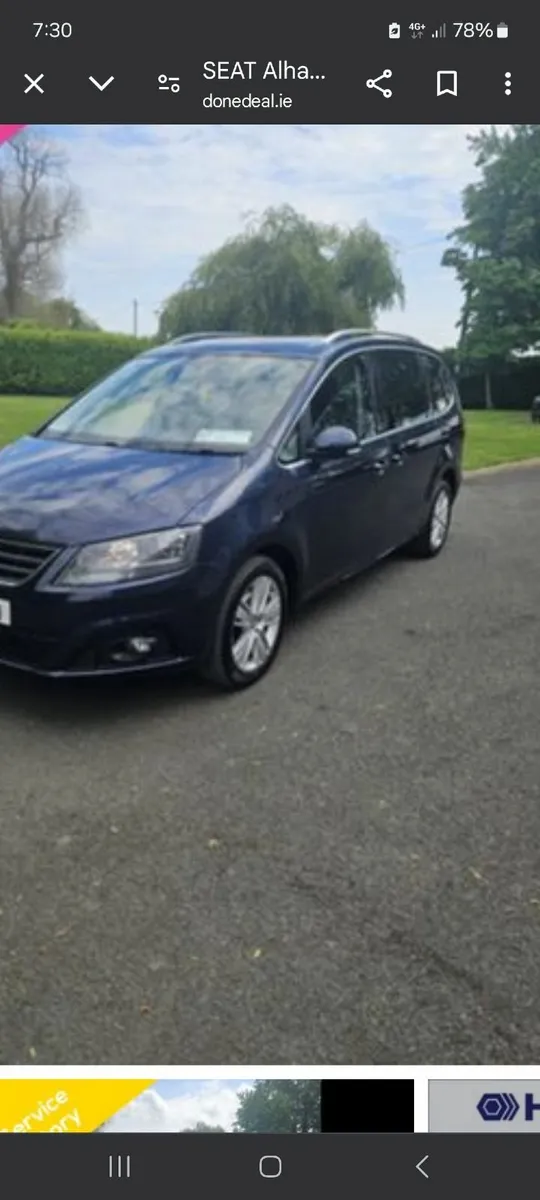 SEAT Alhambra 2013 - Parts required.
