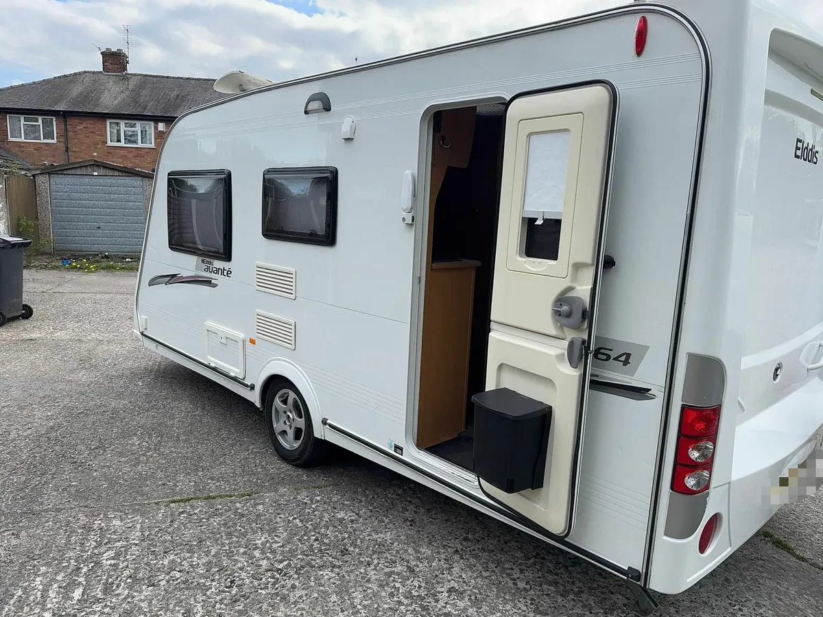 2010 Elddis 4 berth caravan,  fixed bunk bed, - Image 1