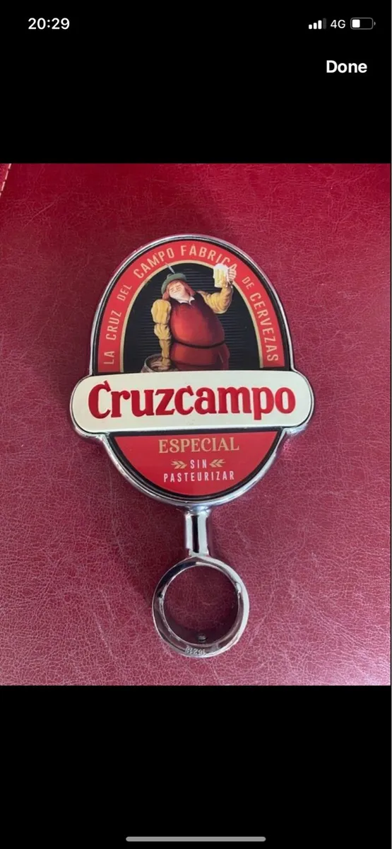 Rare Cruzcampo Bar Sign - Image 2