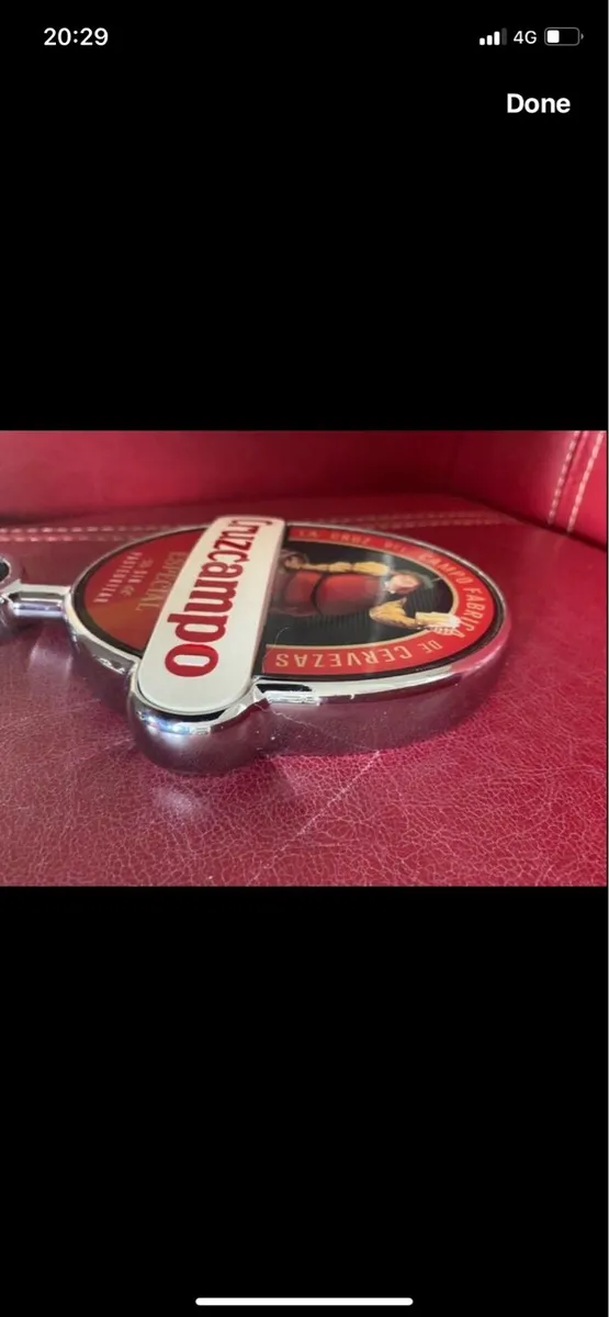 Rare Cruzcampo Bar Sign - Image 4