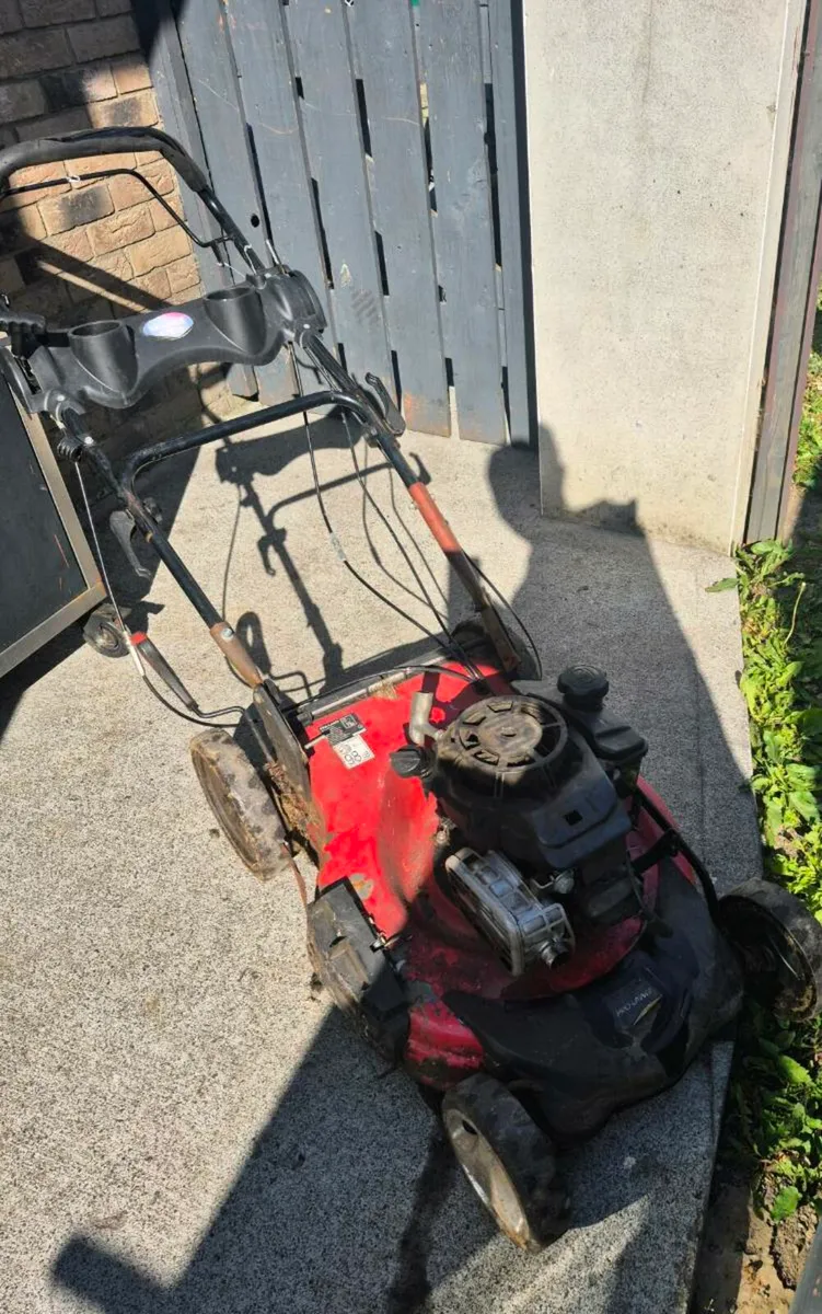 self-drive Petrol Lawnmower petrol Glen being in - Image 1