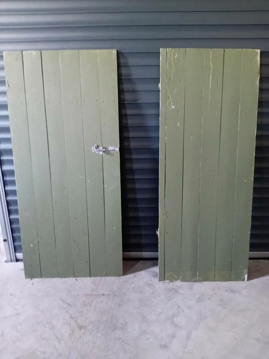 Two shed Doors - Image 1