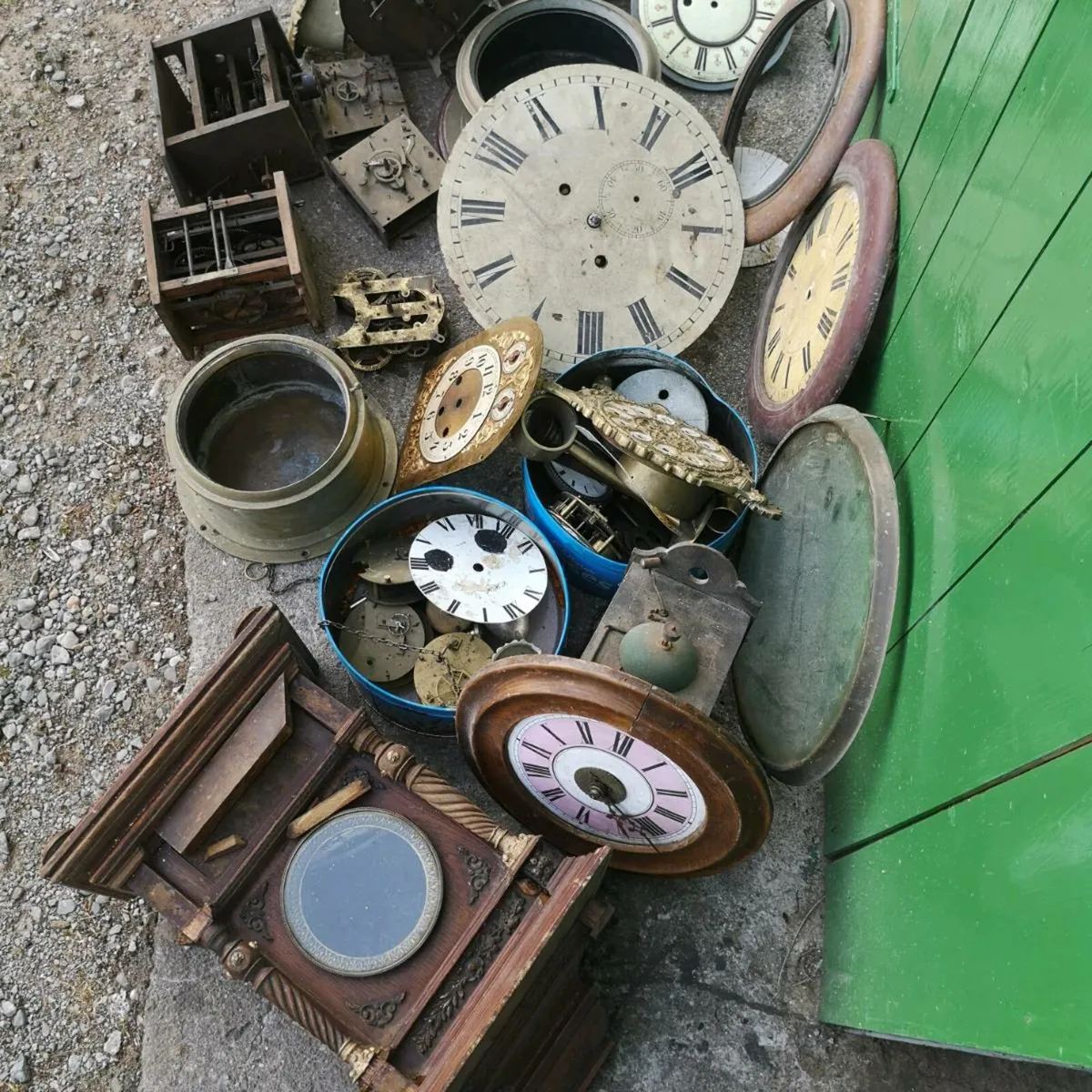 Antique clock parts - Image 3