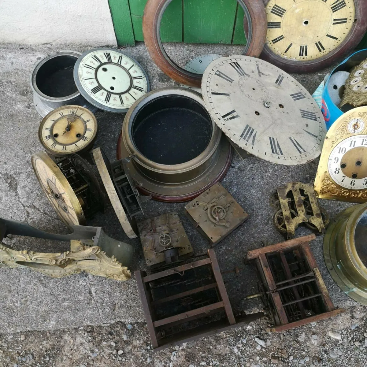 Antique clock parts - Image 4