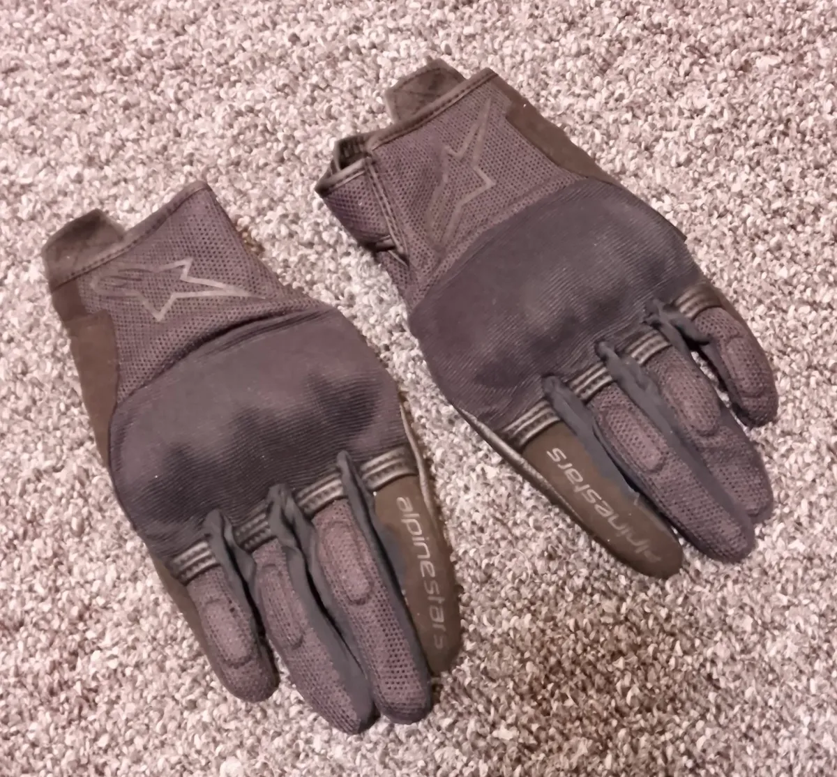 motorbike gloves size S