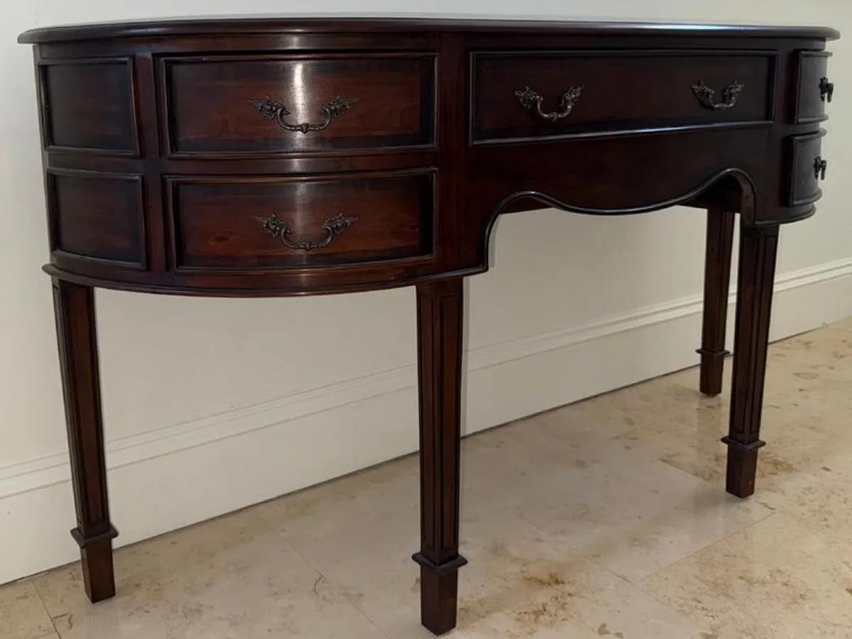 Mahogany console table - Image 1