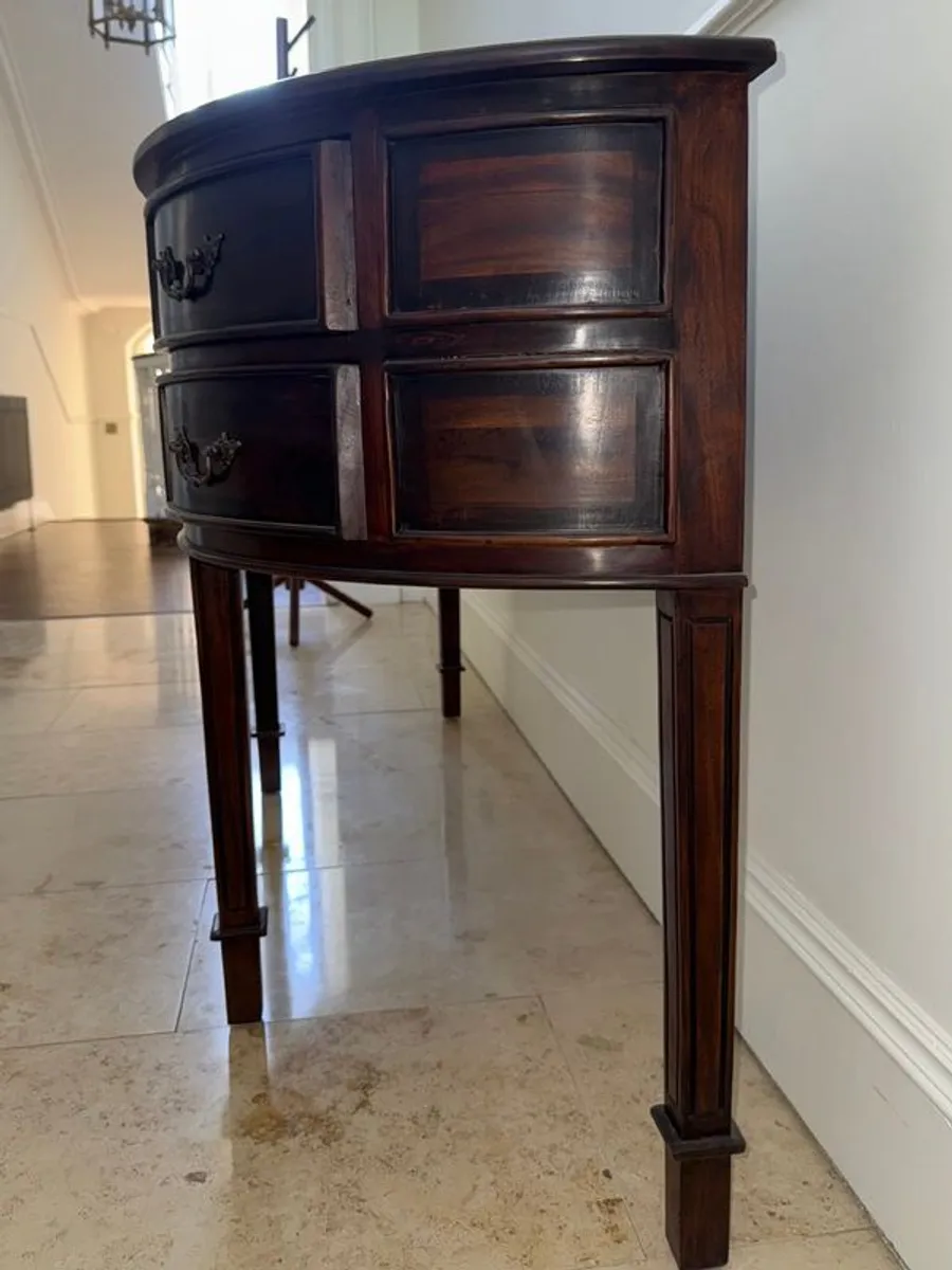 Mahogany console table - Image 4