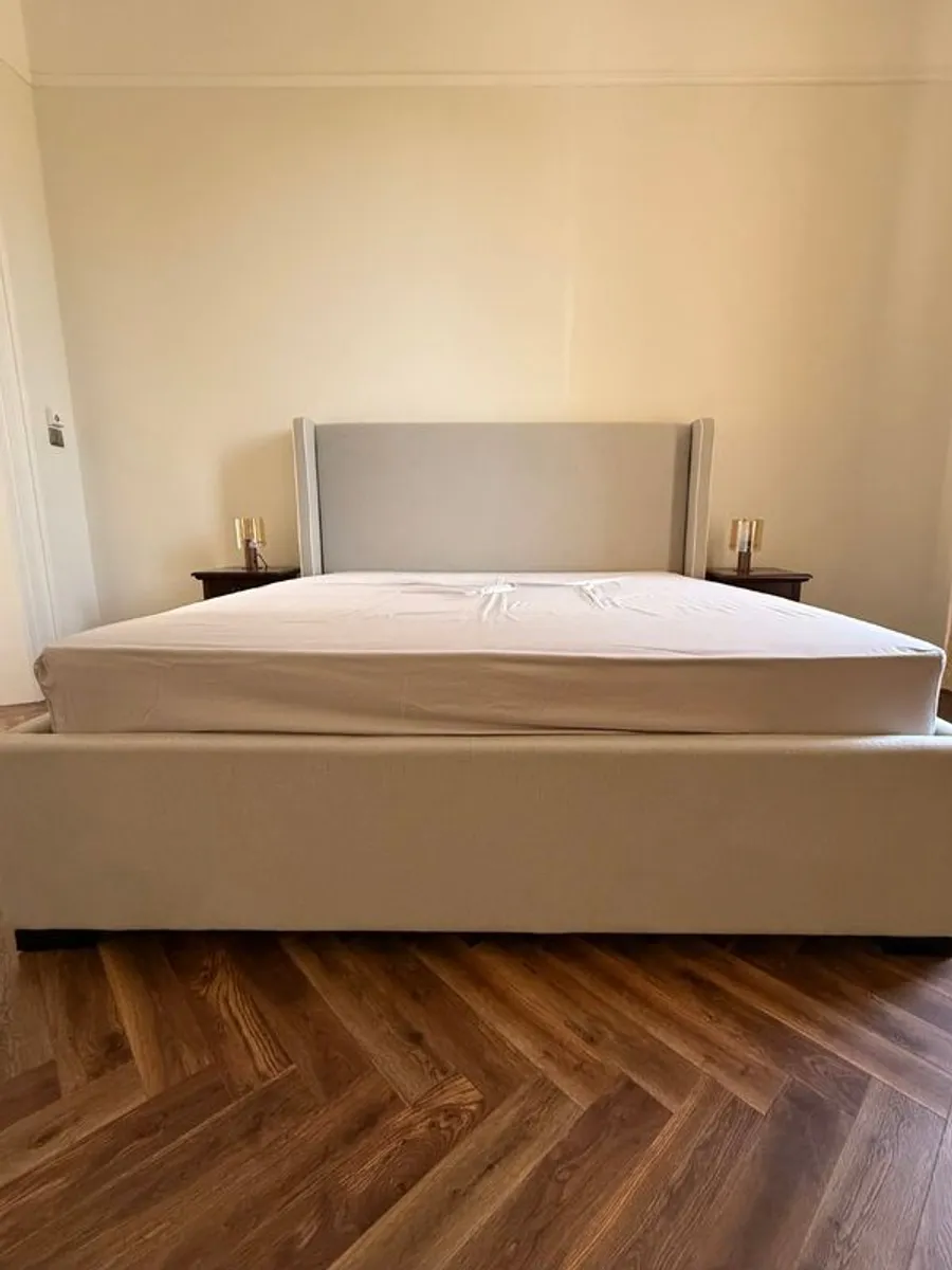 Super King Bed Frame and Mattress - Image 1