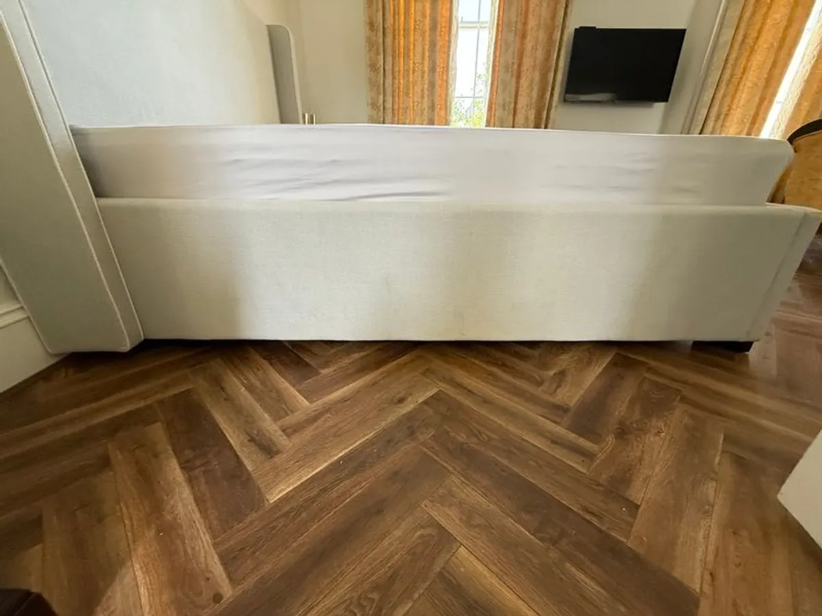 Super King Bed Frame and Mattress - Image 3