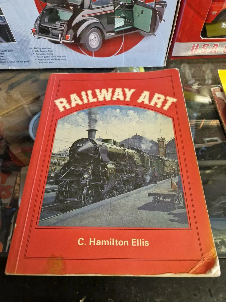 Book Railway Art - Image 1