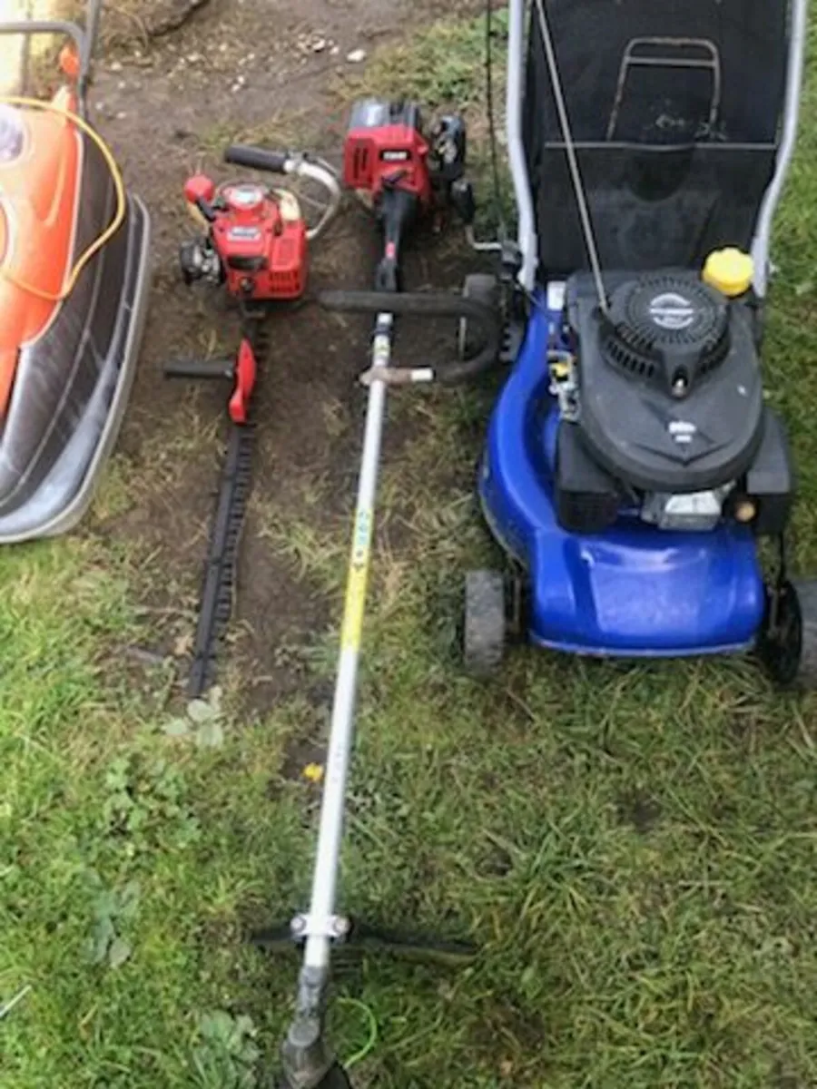 Mowers, power tools, wood chippers, kango etc. - Image 1