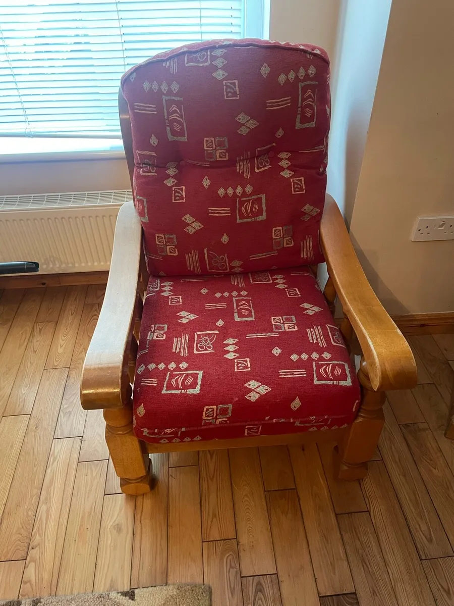 Couch and 2 armchairs - Image 2