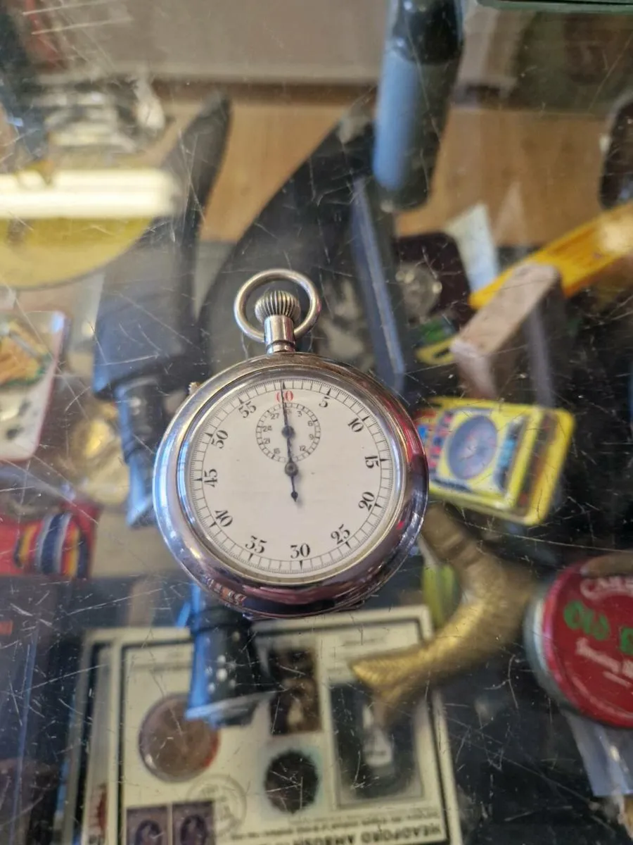Vintage British Army WW2 Stop Watch - Image 1