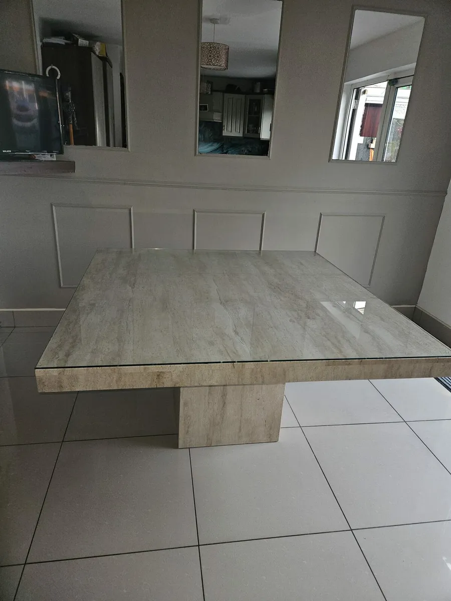 Marble Kitchen Table - Image 2