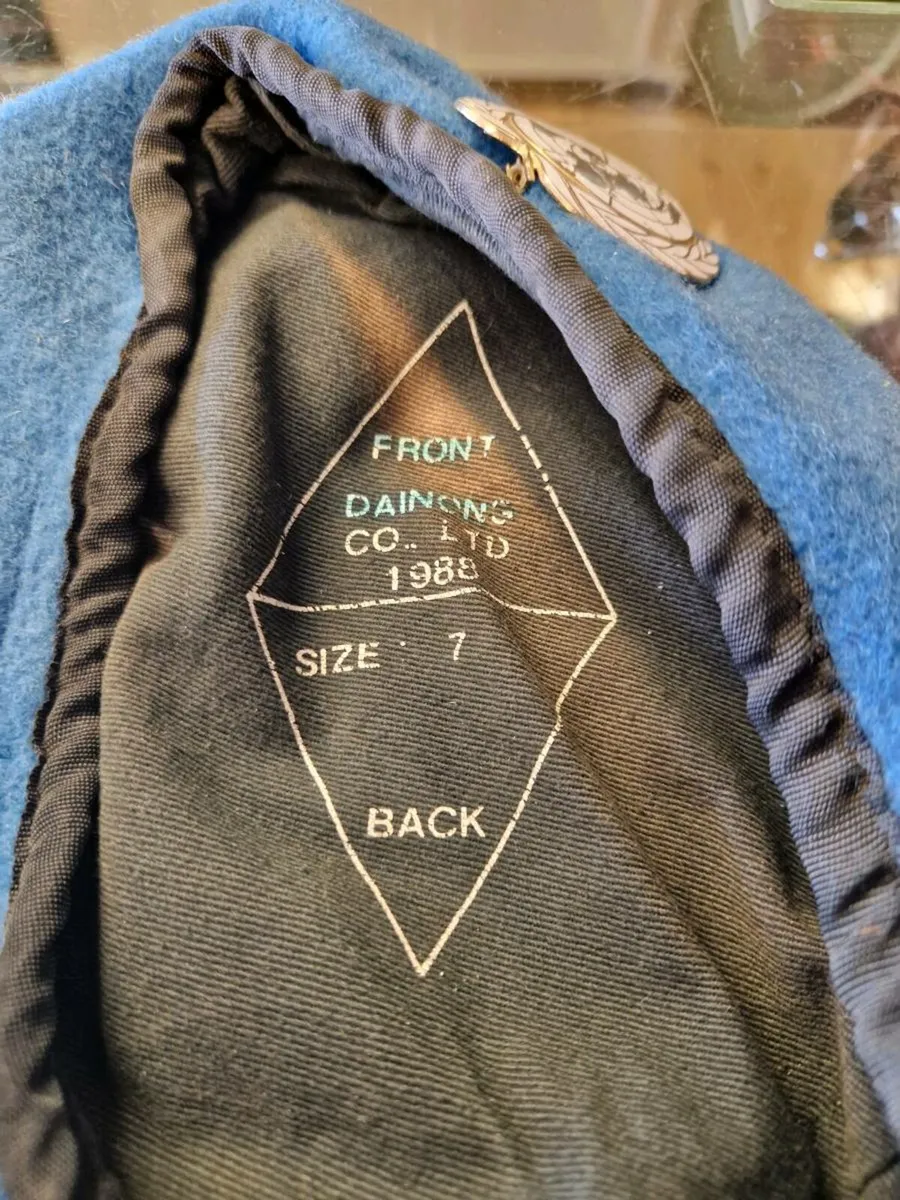 Vintage Irish Army Defence Forces UN Beret - Image 3