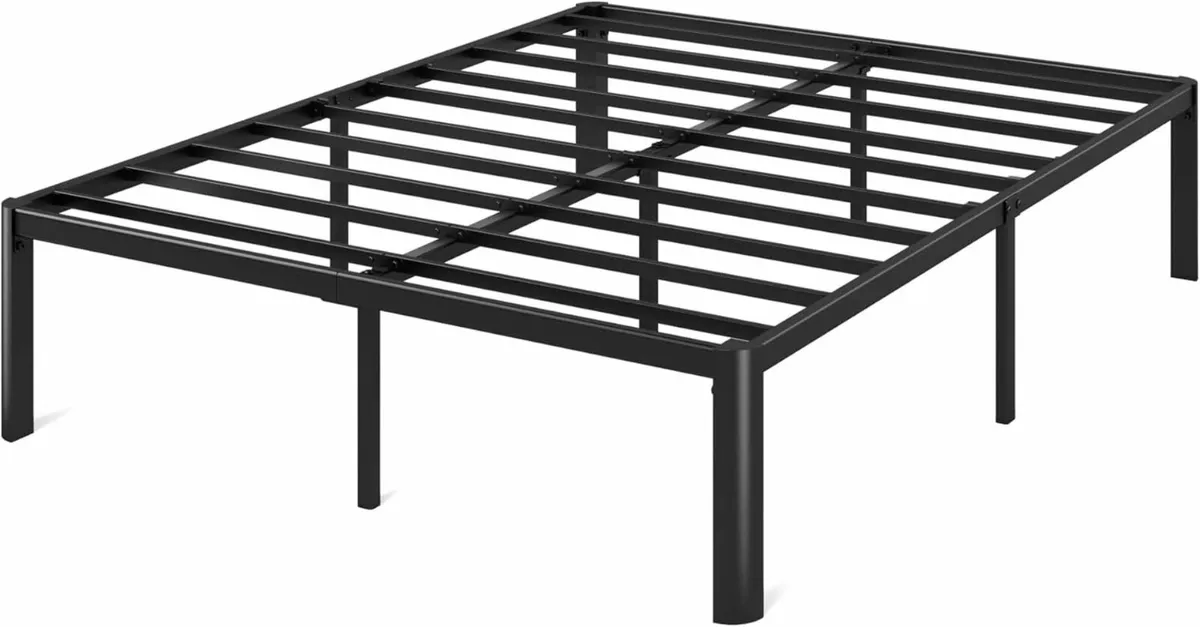 Double Bed frame 135x190cm storage slat support - Image 2