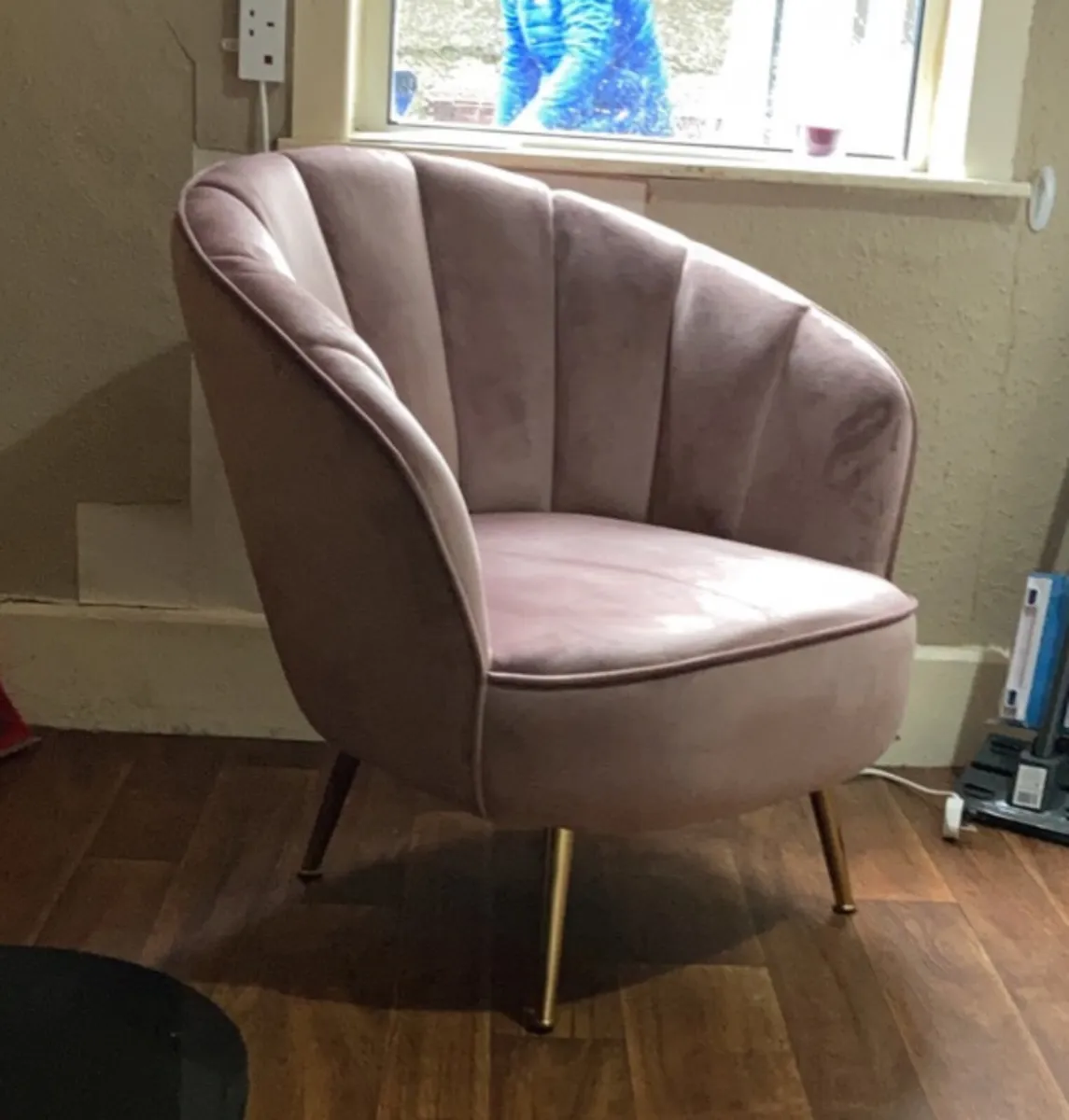 X2 Pink Accent Chairs - Image 2