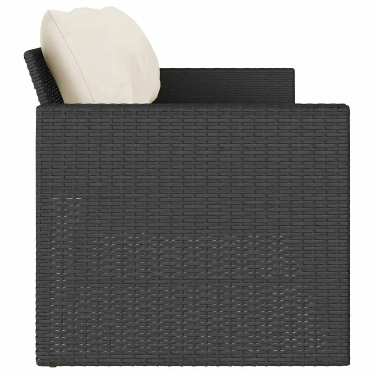 [Free P&P] New 3 Seater Poly Rattan Garden Sofa - Image 3