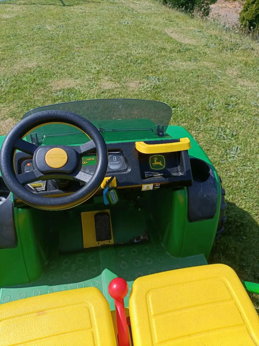 Kids John Deere gator - Image 3