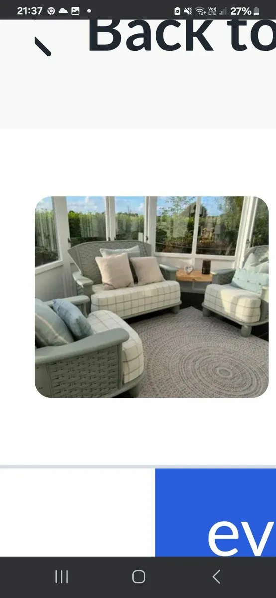 Conservatory furniture - Image 1