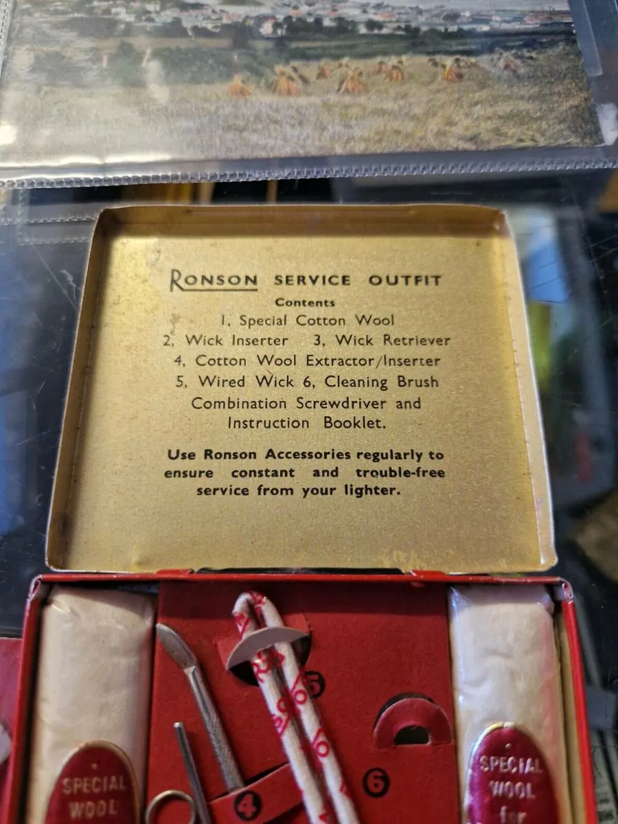 Vintage Ronson Service Kit - Image 4