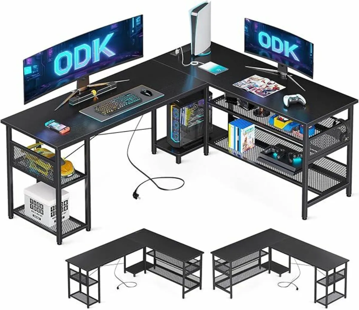 Office Gaming Desk 168x120cm Computer desk - Image 2
