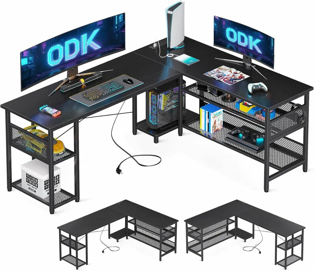 Office Gaming Desk 168x120cm Computer desk - Image 1