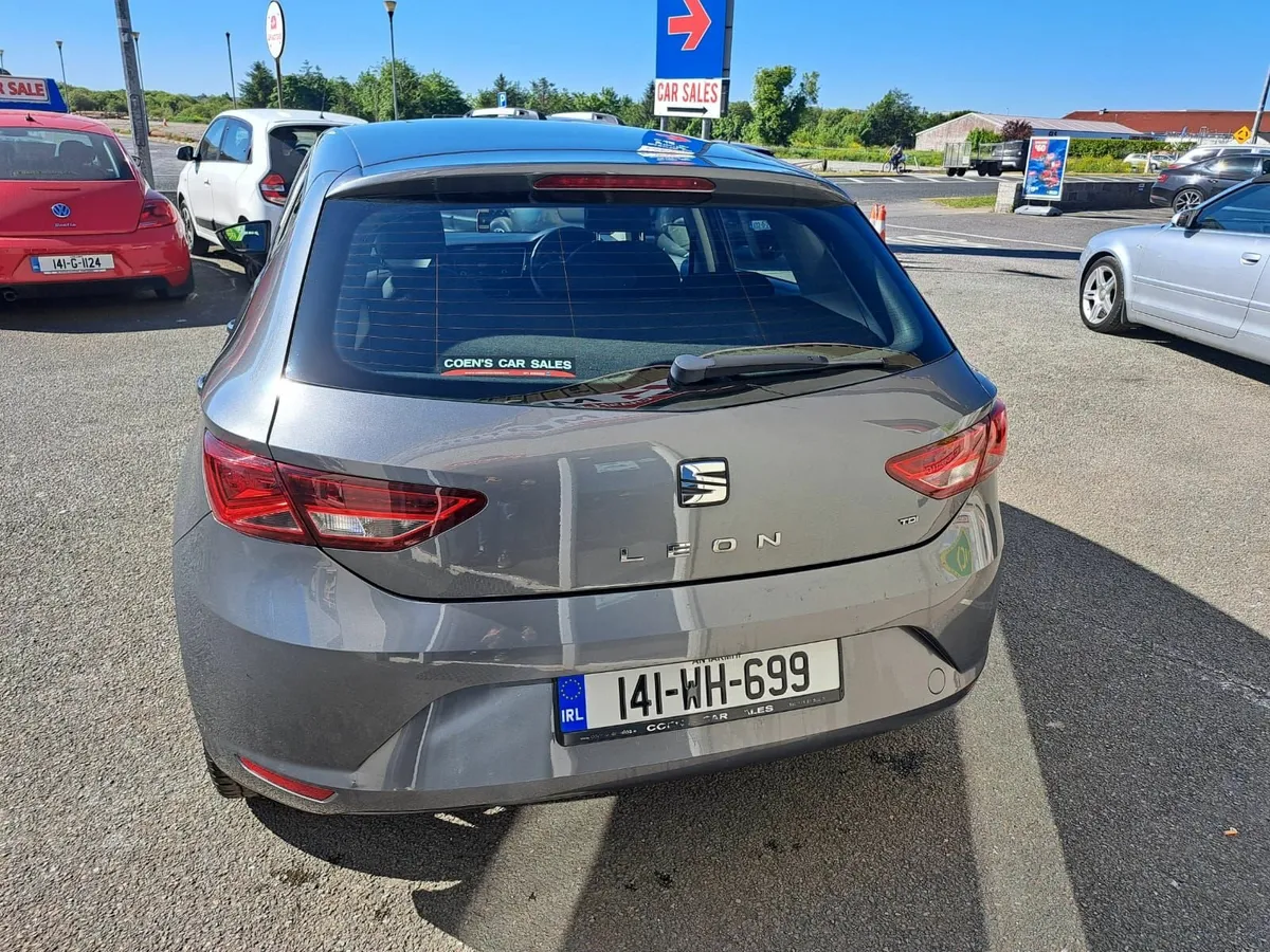 Seat Leon 2014 1.6 Tdi Very Clean Car Nct 02/26 - Image 4