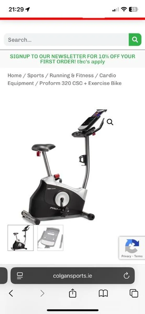 exercise Bike + threadmill will sell separate or as bundle - Image 1